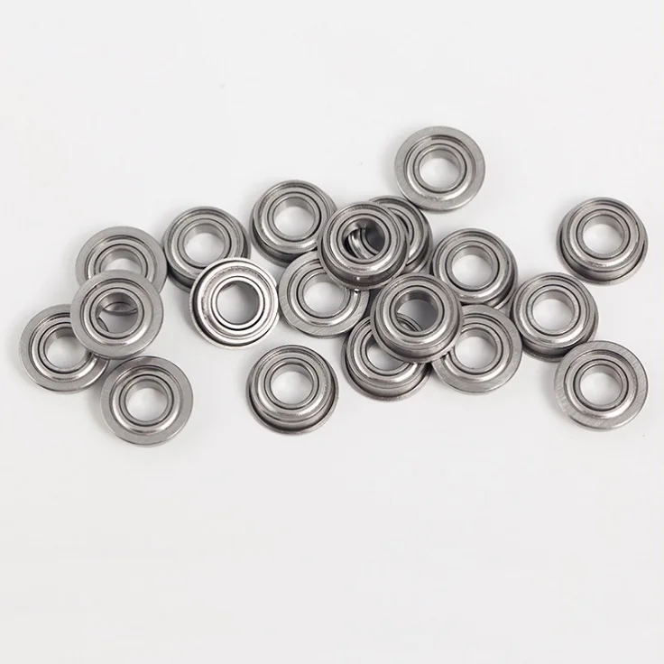 100 шт/500 шт MF105ZZ MF105Z MF105 ZZ Z 5x10x4 мм фланец глубокий шаровой подшипник миниатюрный 5*10*4