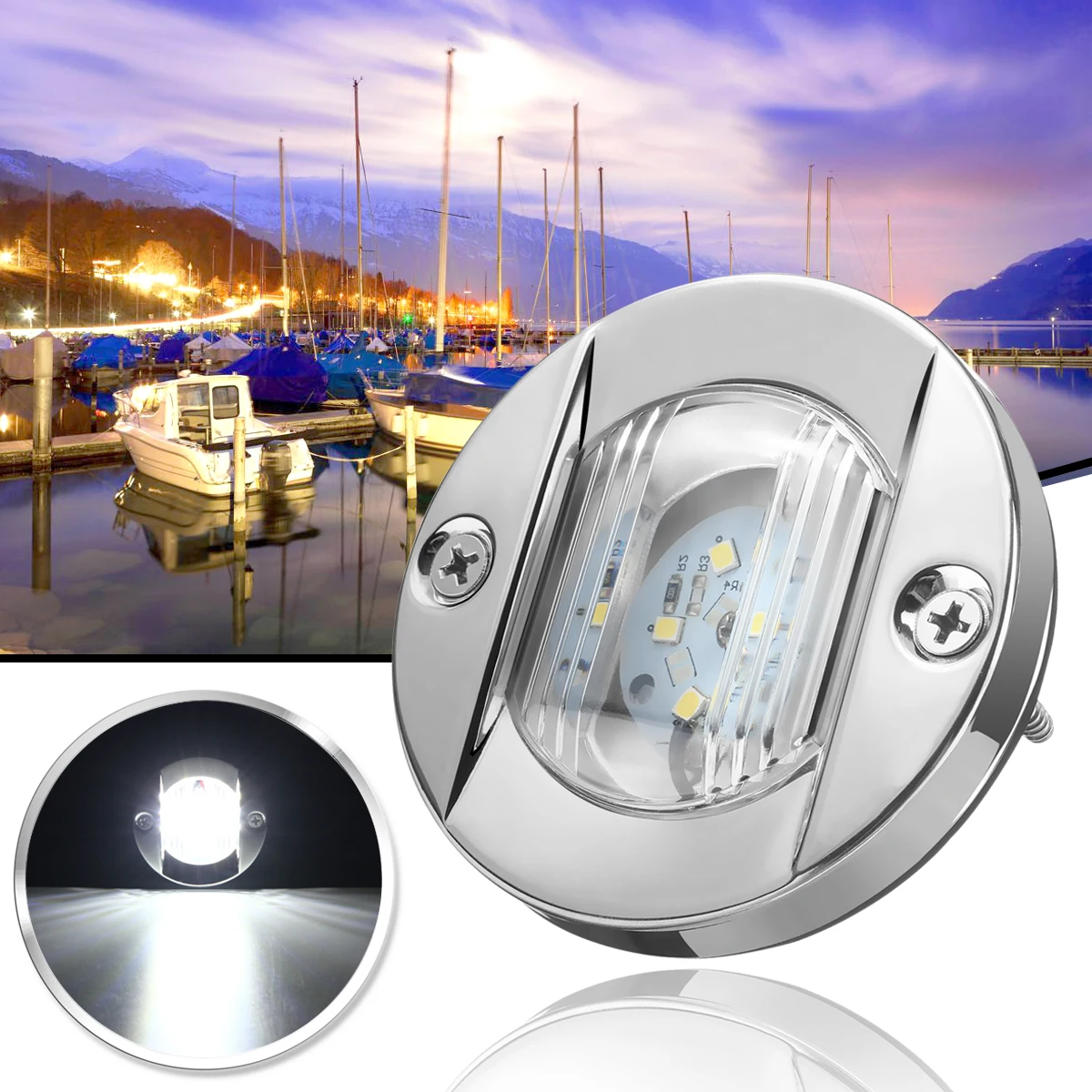 yacht anchor lights