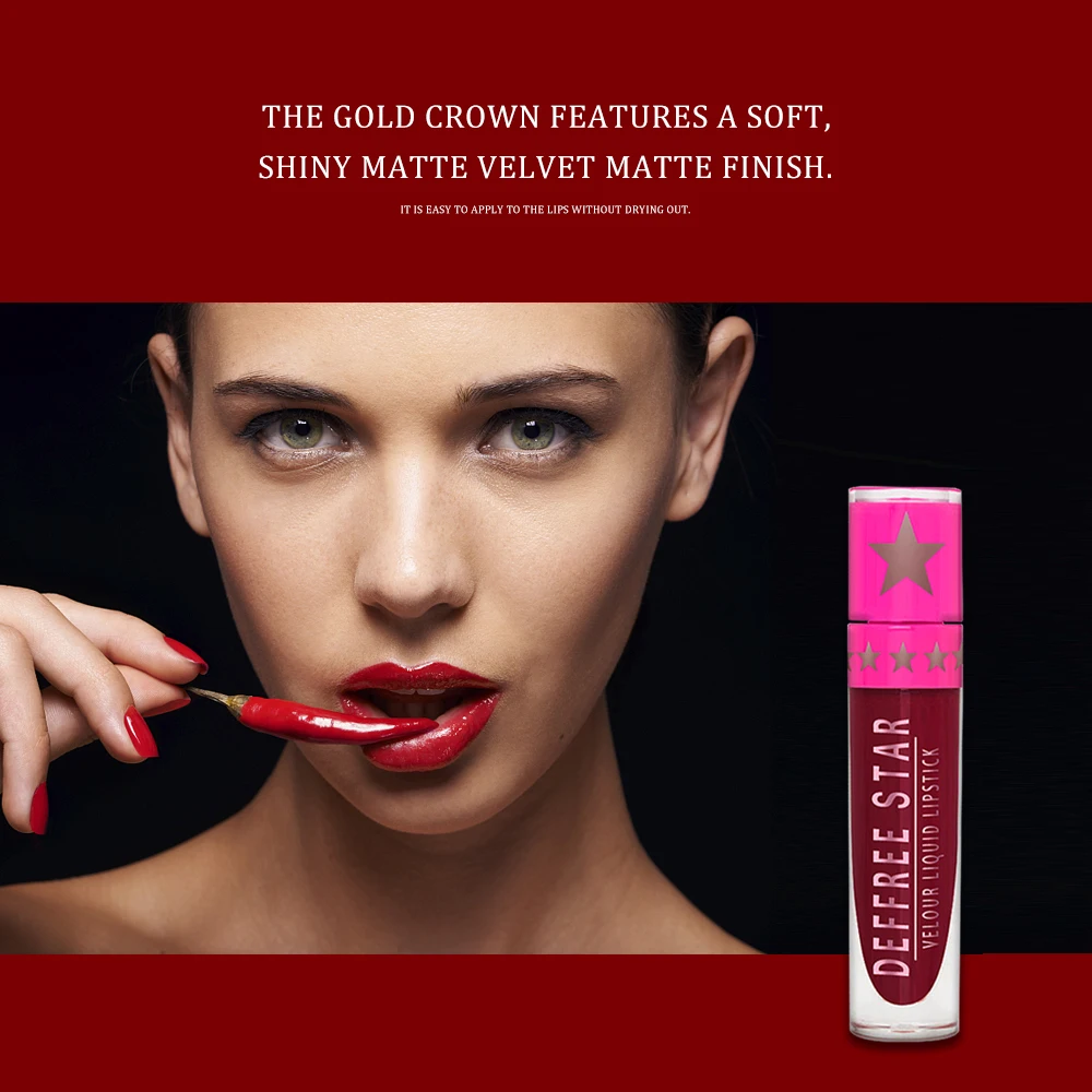 

18Color Matte Liquid Lipstick Women Lips Makeup Small Matt Lip Gloss Make up Balm Cosmetics Lipgloss Mate Batom Mini Size TSLM1