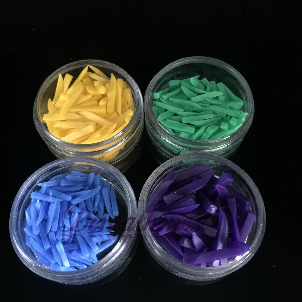 400 PCS/4box Dental Disposable Teeth Diastema Wedges Denture Material