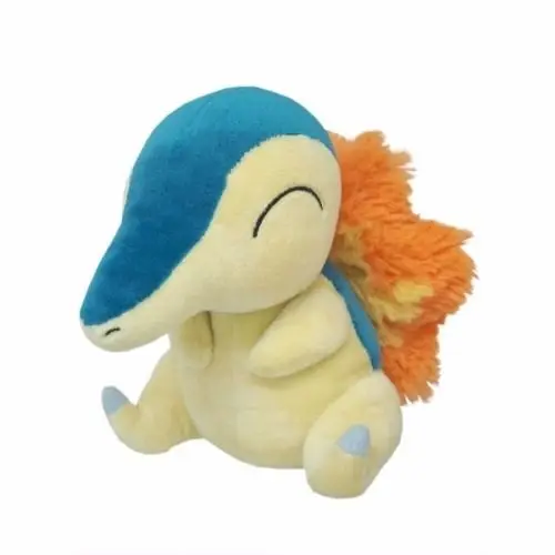 Новая Подлинная коллекция всех звезд PP41 Cyndaquil мягкая плюшевая кукла игрушка