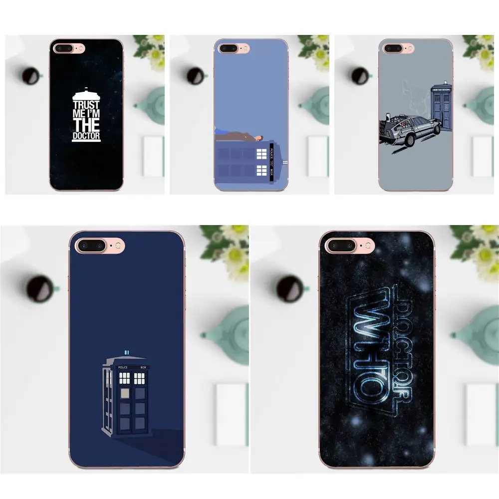 

Retro Comic Doctor Who Protective Unique Design Phone Case For Xiaomi Redmi Note 2 3 3S 4 4A 4X 5 5A 6 6A Pro Plus