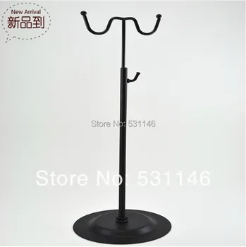 

Free Shipping 10PCS Metal Women bags Adjustable display rack holders handbag display stand Black