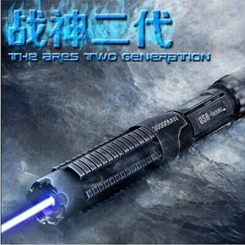 

5MWblue pen high power camping flashlight 450nm camping pen flashlight instruction