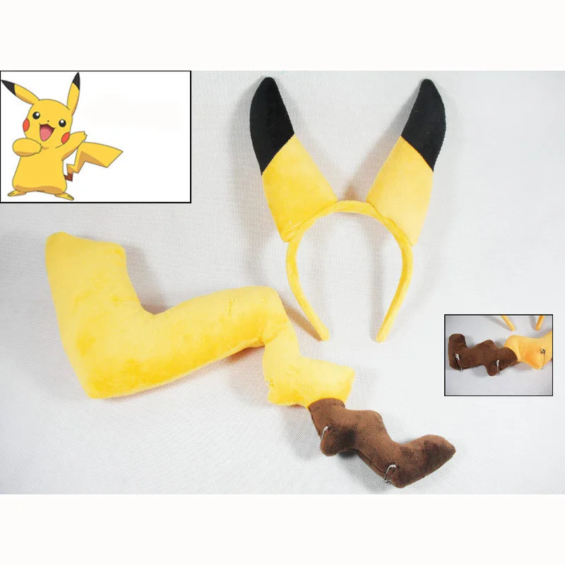 

Cosplay Baby Plush Toys, Pocket Ear And Tail Cosplauy Animal , Children Toys ,Cute Plush Toys Accessories