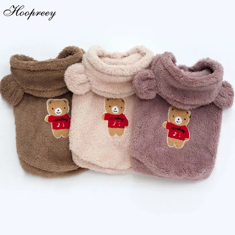 Зимняя одежда для маленьких собак и кошек мягкий флисовый жилет собаки с принтом