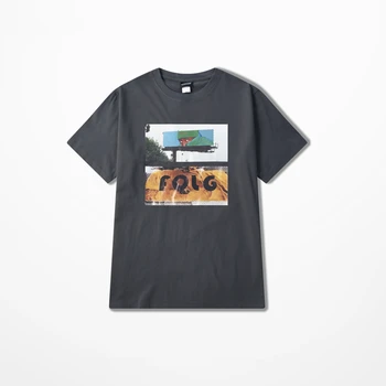 

Summer gray t shirt men/women couple short sleeve loose hip hop Japanese fashion print Harajuku man's t-shirt streetwear S-3XL
