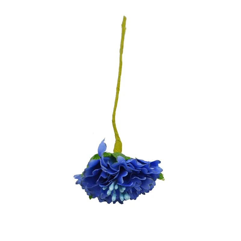 12 шт. шелковые искусственные хризантемы букет невесты для свадебной вечеринки украшение дома День Святого Валентина DIY свадебный венок - Цвет: blue