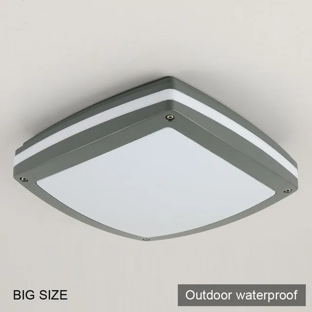 2x Square Modern Ceiling Light Lamp Bathroom Led Outdoor 2x Square Modern Ceiling Light Lamp Bathroom Led Outdoor Waterproof Terrace Balcony Wall