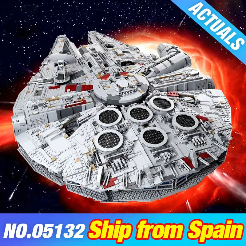 lepin star plan millennium falcon