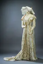 Morning dress that belonged to Victoria of Baden1911 Medieval Clothing Victorian dress satin dress