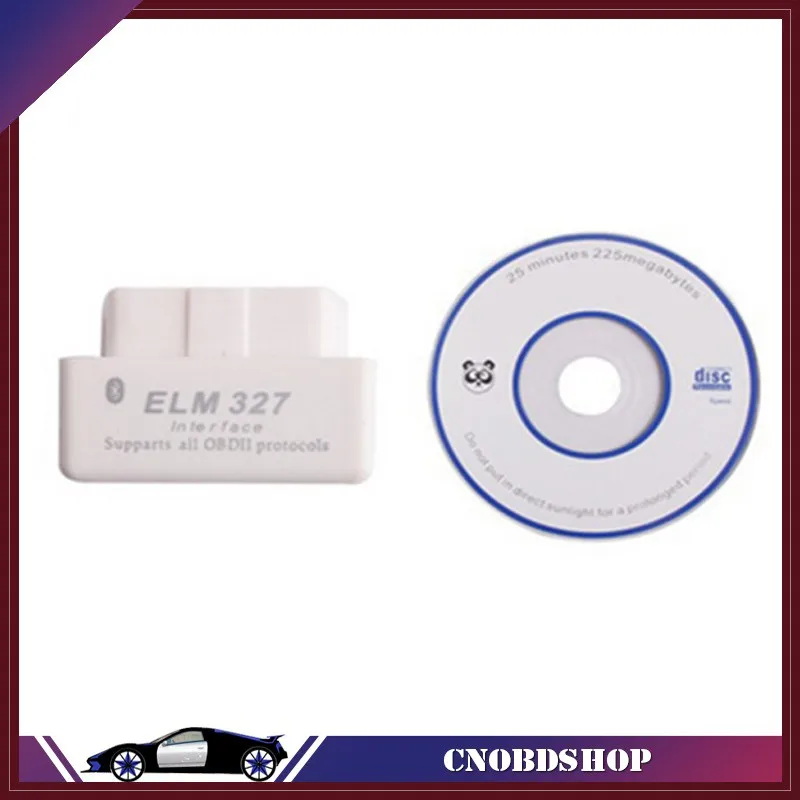 Белый Цвет Супер Мини ELM327 Bluetooth беспроводной V2.1 OBD2 Мини Elm 327 Автомобильный диагностический сканер инструмент для ODB2 OBDII протоколы