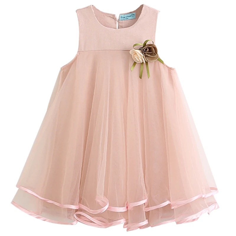 Меларио, милое платье для маленьких девочек летние детские платья без рукавов для крещения вечерние платья принцессы для девочек от 2 до 7 лет, ковбойские платья