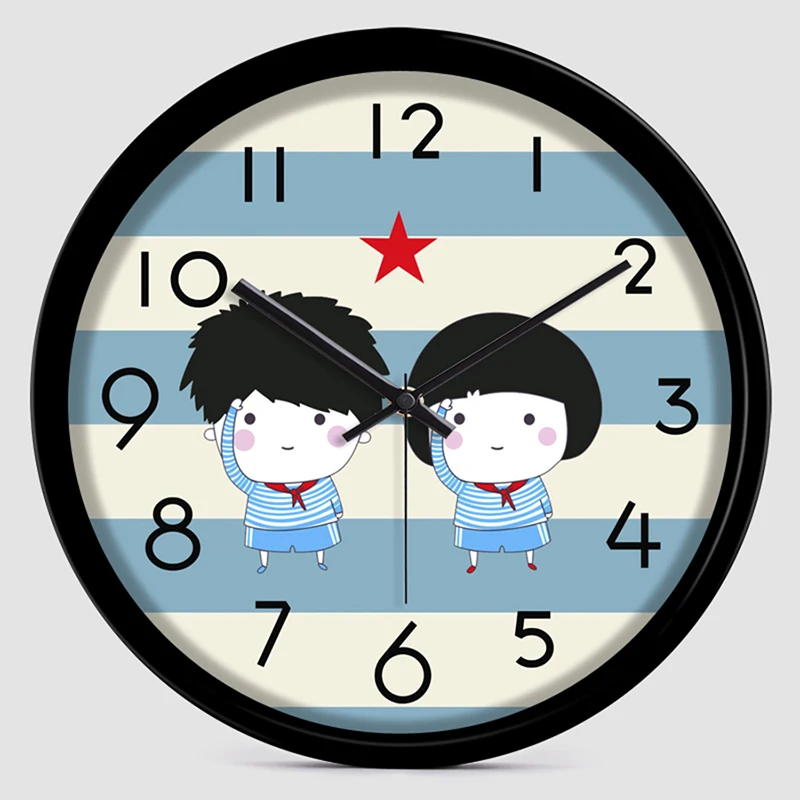wall clock retro room clock (11)