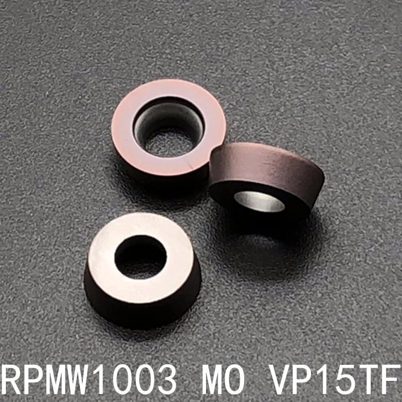 RPMW 1003M0 RPMW1003MO Milling cutter Carbide Inserts CNC TOOL 10Pcs