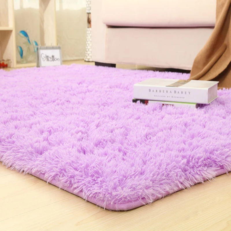 14 Colors Solid Rugs Pink Purple Carpet Thicker Bathroom Non Slip Mat Area Rug For Living Room Fluffy Soft Child Bedroom Mats Area Rug Rug For Living Roomrug Pink Aliexpress