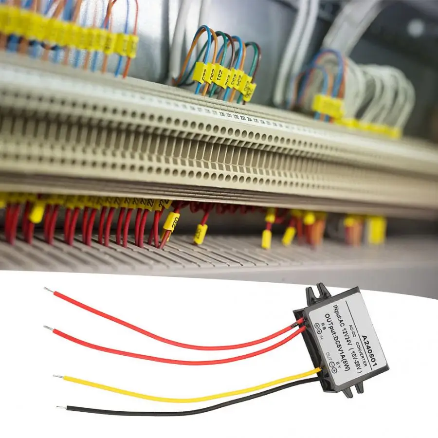 AC 12 в 24 В в DC 5 В понижающий преобразователь AC-DC понижающий модуль питания преобразователь частоты