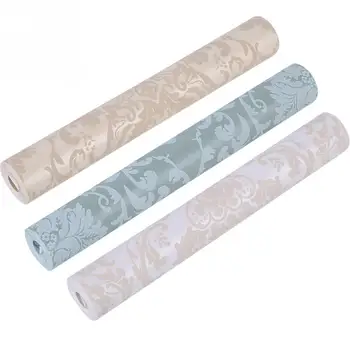 

Non-woven Fabrics Wallpaper Embossed Textured Wallpapers Stickers for Livingroom TV Background