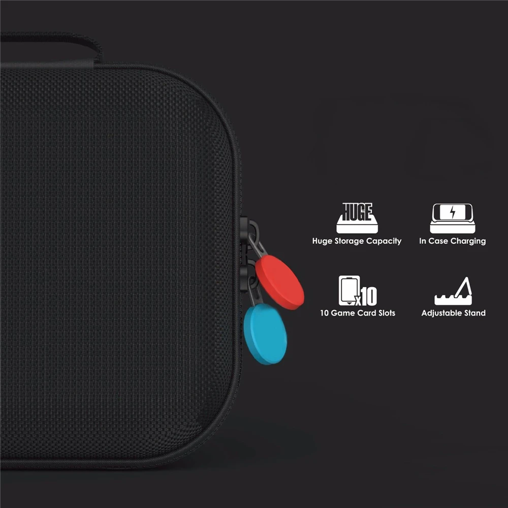 Портативный кошелек для хранения для nyd Switch Joy-con Grips игровые карты 3DS XL чехол для переноски на молнии защитная оболочка коробка