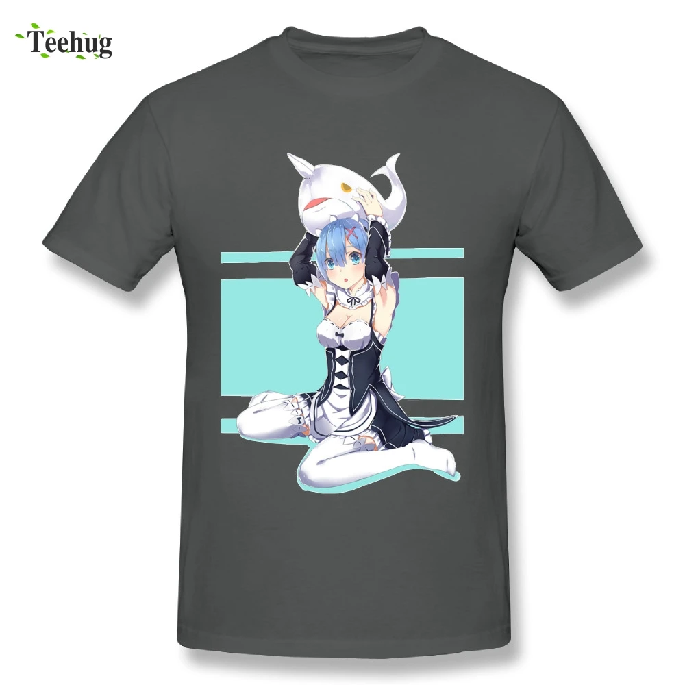 New Arrival Comics Re Zero Starting Life in Another World T Shirt Round