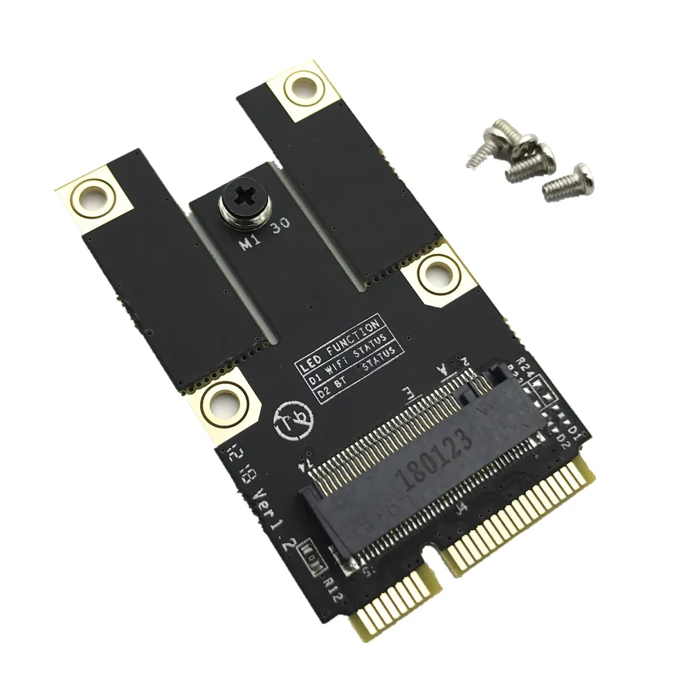 NGFF M.2 ключ Wifi Bluetooth карта в мини конвертер PCI-E адаптер карта для Intel 8260 8265 9260 9560