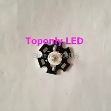 3 Вт Высокое качество желтый цвет чипы Epileds светодиодные диоды лампы с радиатором 585-595nm led освещение для роста растений 1000 шт./лот продвижение