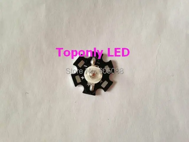 Светодиодная лампа с радиатором 1000 нм 3 Вт|led 3w heatsink|chips led lightschip |