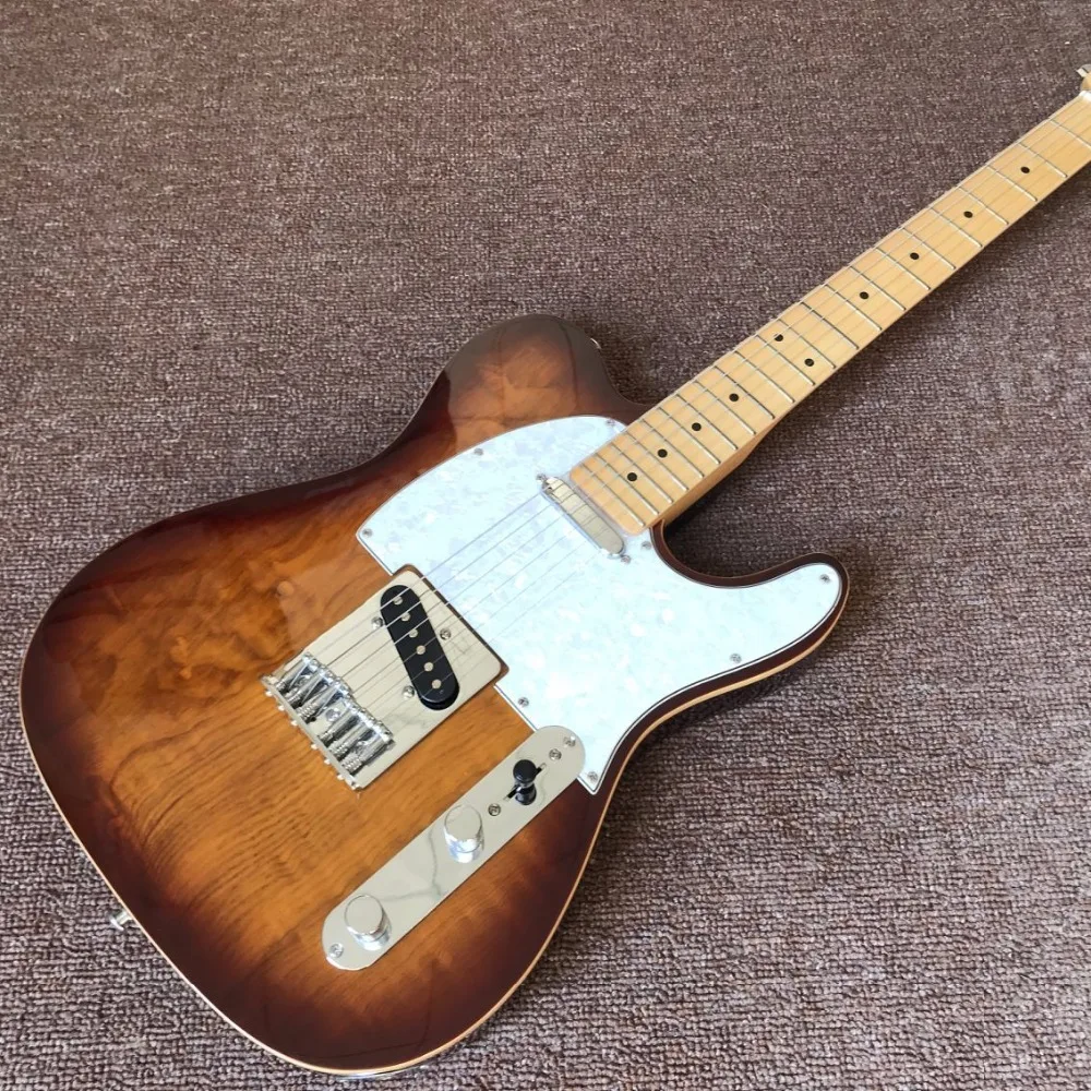 

Factory direct Factory Custom Shop brown Electric Guitar ,real photos