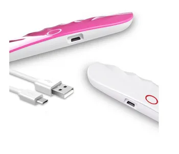 

Brand Phototherapy UV Lamp 6Leds 9W Dual light Nail Dryer Led Nail Lamp for LED UV Gel Nail Polish With USB Cable 30s/60s Timer