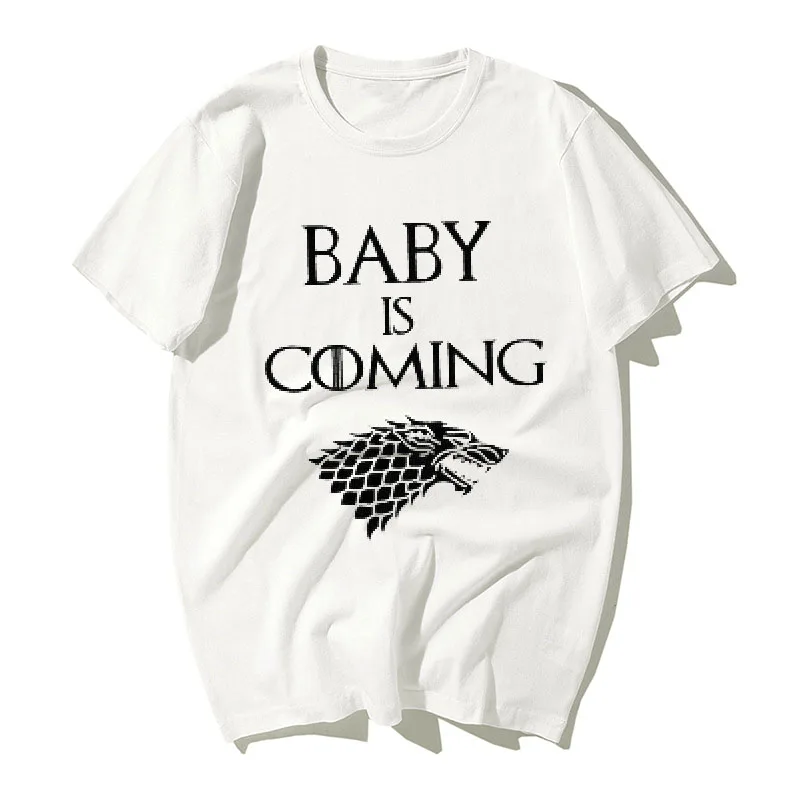 

baby is coming shirt, inspired by Game of Thrones, GOT shirt , Daddy To Be T-Shirt Baby Announcement, New Dad Gift