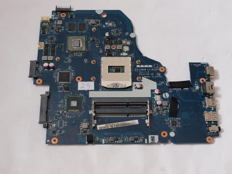 La-b702p для Acer Aspire E5-572G материнская плата ноутбука DDR3L S947 HM86 GeForce 940M NBMV211001 | Компьютеры