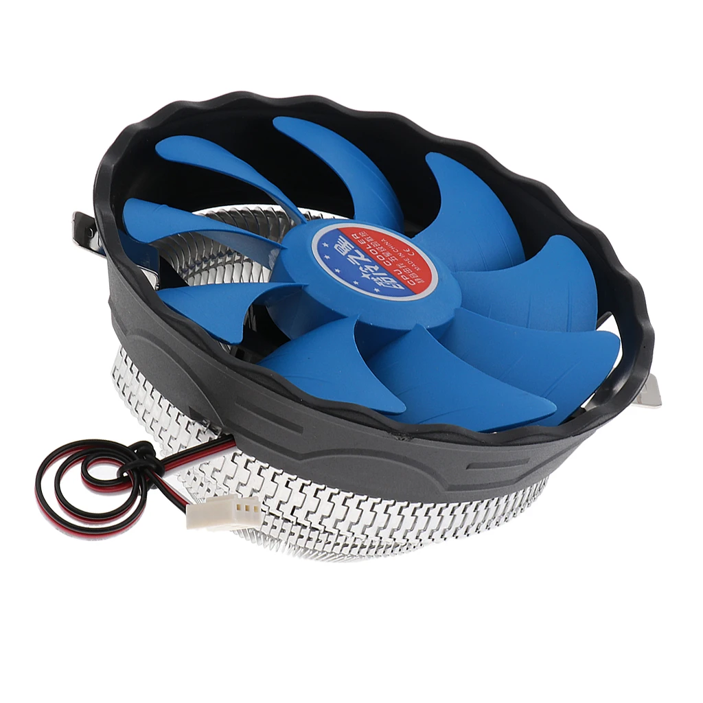 1Pcs 12cm Computer Case CPU Cooling Fan Radiator CPU Cooler for Intel / AMD