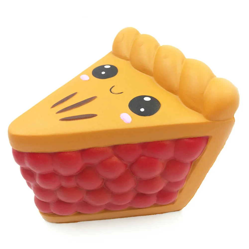 

Squishy Toy Squeeze Toy Pizza Yummy Colourful Cake Toy Lovely Antistress Squishes Toy Slow Rising Soft Squeeze Decorative Gift