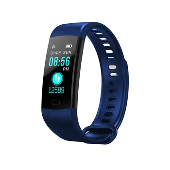 

K4 Color Screen Smart Wristband Sports Bracelet Heart Rate Blood Pressure Monitor Fitness Tracker for Samsung Galaxy Note 8 5 4