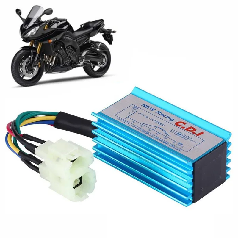 

6pin Performance Racing CDI Box+Ignition Coil For GY6 Scooter Moped 50CC 150CC