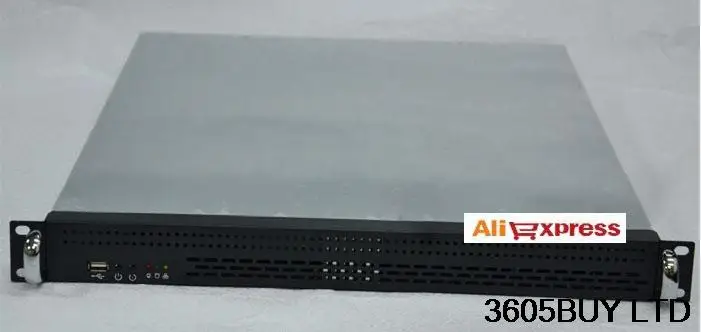 

1u server computer case 4 hard drive double server large-panel 1u industrial computer case