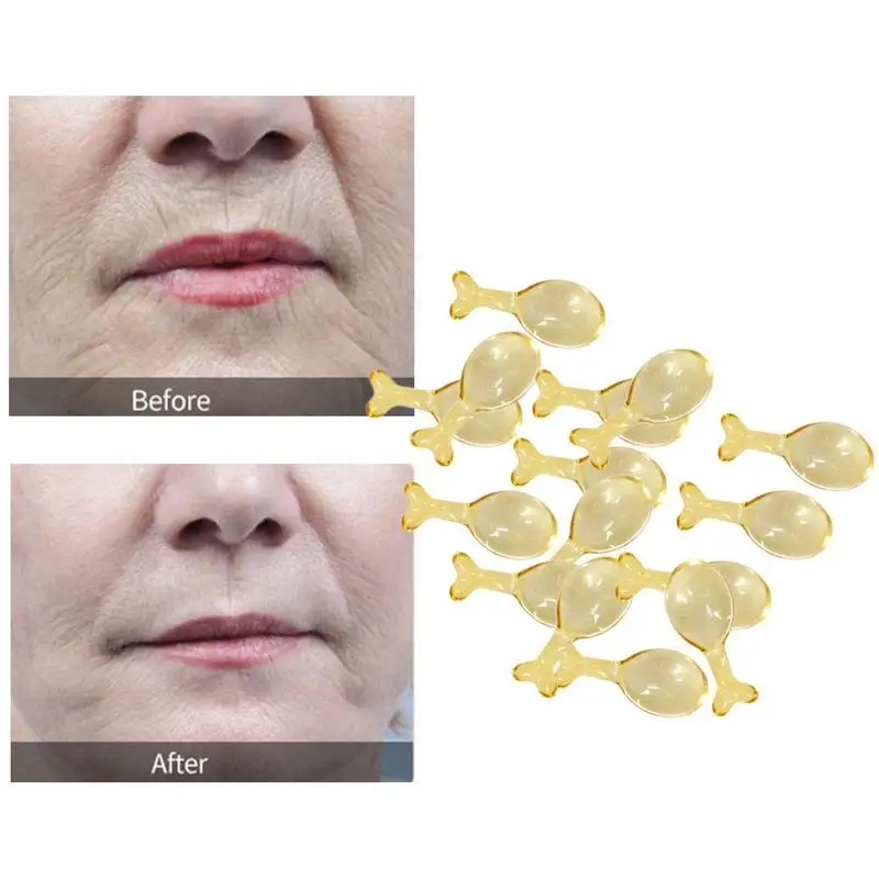 

10PCS Ginseng Essence EGF Reverse Spatiotemporal Capsule Liquid in Facial Hydrating Moisturizing Essence