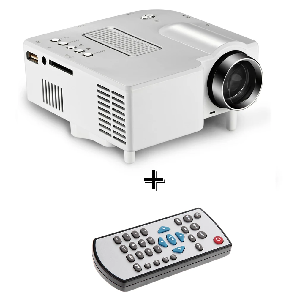 UK Plug Portable Mini Projector Multimedia Cinema Theater PC&Laptop LED Projector VGA/USB/SD/AV/HDMI Projector + Remote Control UK Plug Portable Mini Projector Multimedia Cinema Theater PC&Laptop LED Projector VGA/USB/SD/AV/HDMI Projector + Remote Control