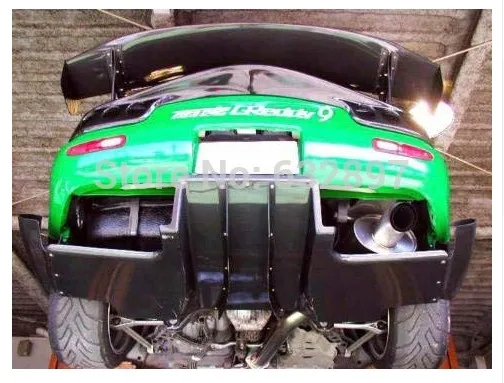 CF Автозапчасти для 1992 1997 RX7 FD3S RE GT стиль задний спойлер (4 шт.) углеродное