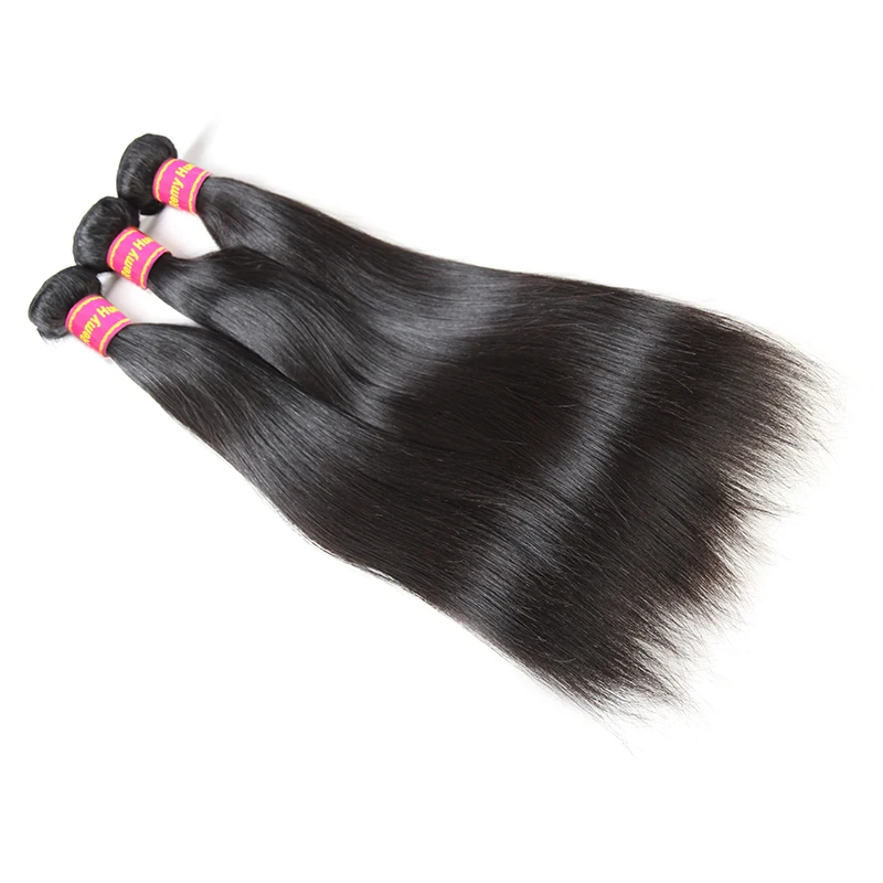 Ali Queen Hair 10 шт./лот малазийские волосы плетенные пучки прямые натуральные 100%