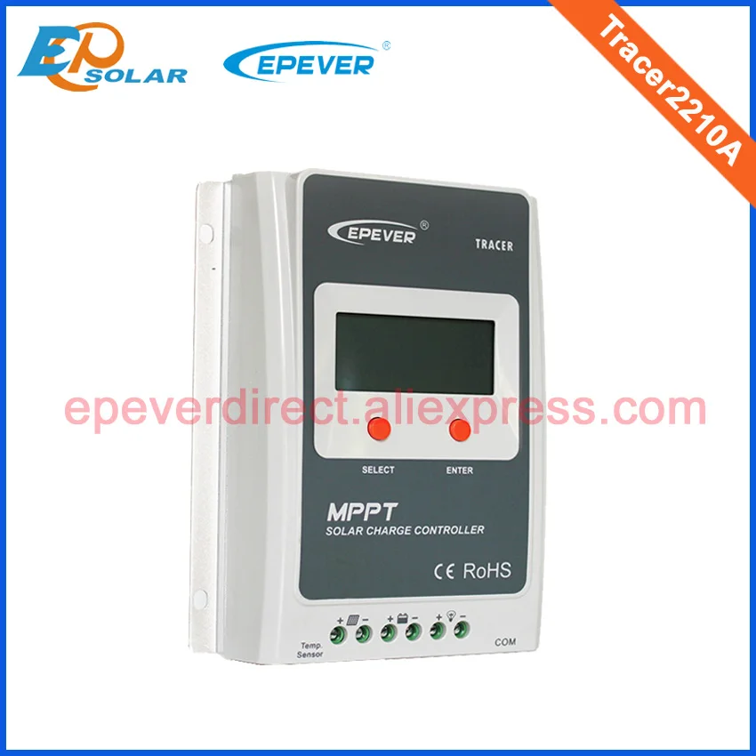 

20A 20amp MPPT Tracer2210A LCD Display Screen 12v 24v auto work EPSolar EPEVER Solar Battery Charge Regulator Controller