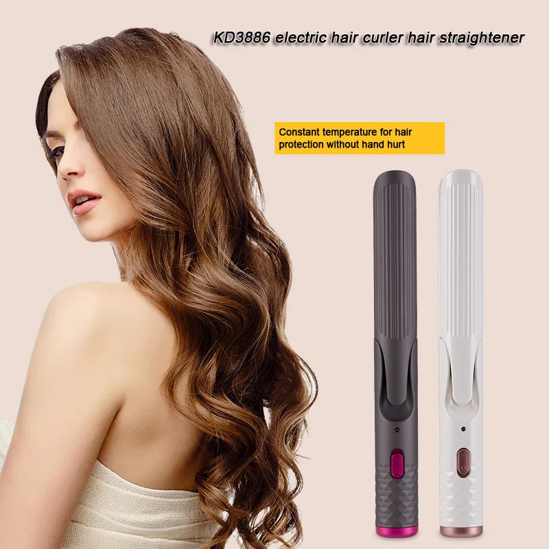 2 em 1 profissional portátil cabelo salão de beleza cerâmica clipe