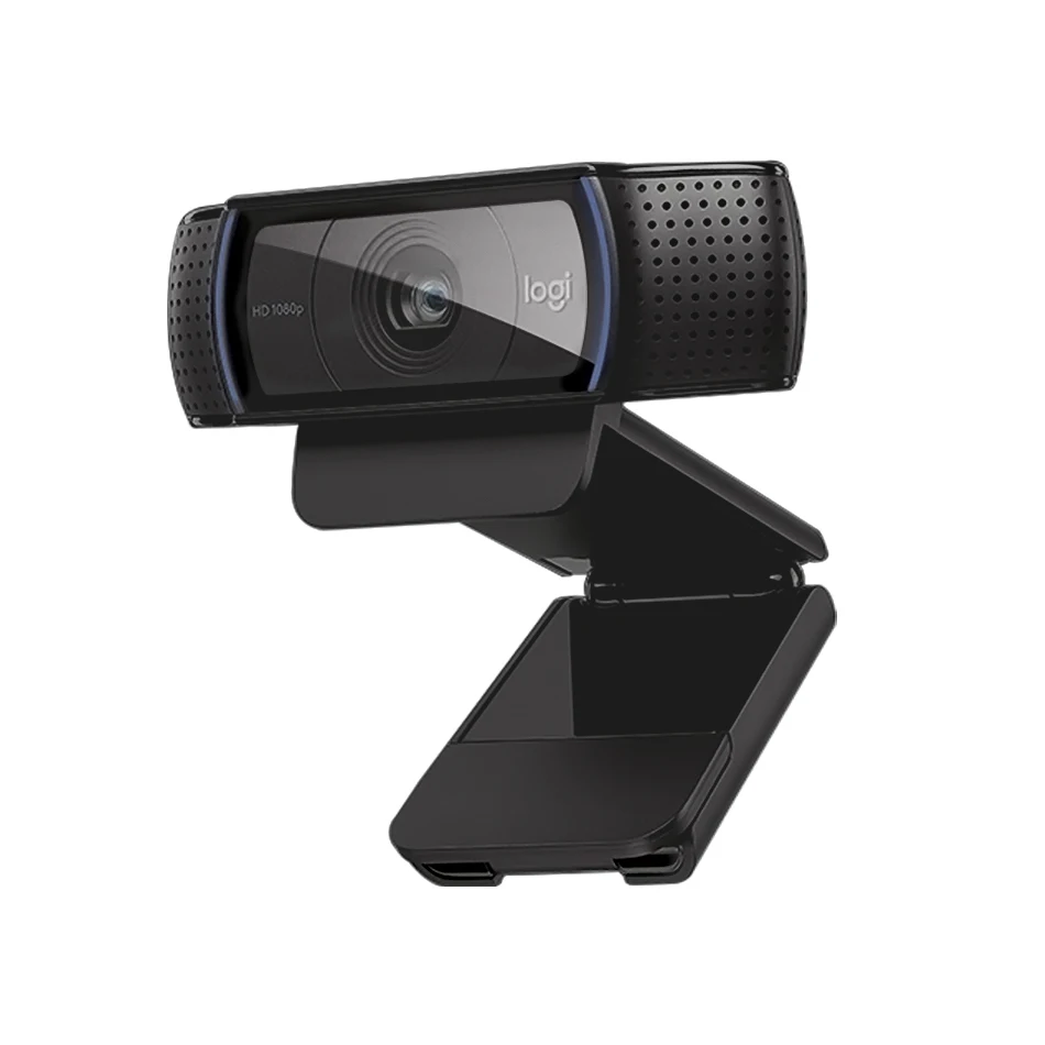 Logitech C920e hd веб-камера для видеочатов запись usb Камера HD Smart 1080 p веб-Камера для компьютера logitech C920 Обновление версии