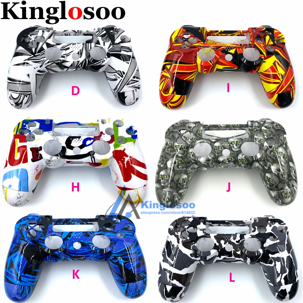 

Front Back Cover replacement part for Sony Playstation 4 PS4 Controller Housing Shell Case