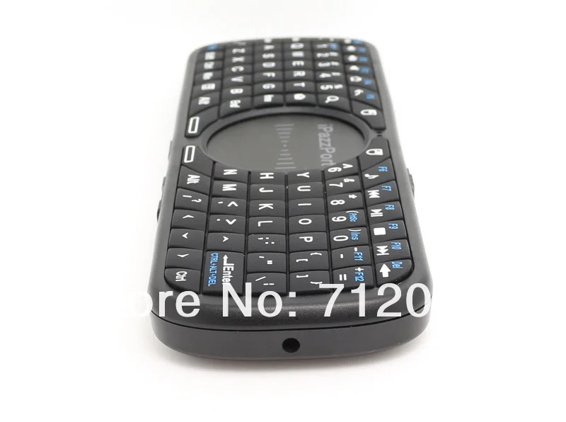 iPazzPort KP-810-09 2,4G мини беспроводная клавиатура с тачпадом для Mi Box/Apple tv/Android tv Box