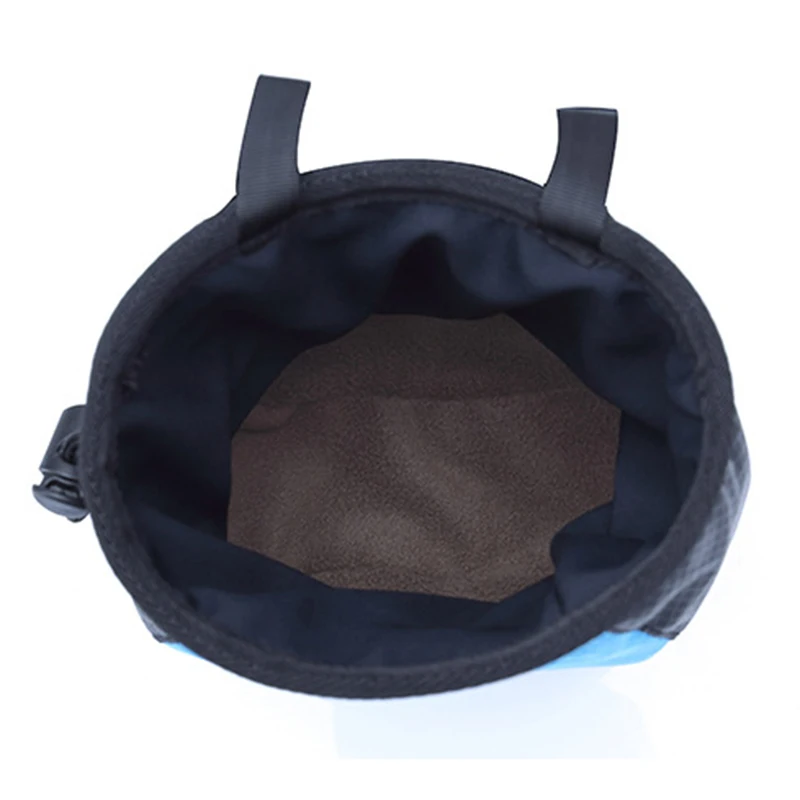 Открытый скалолазание тренажерный зал Мел мешок водонепроницаемый магния порошок мешок карман Au