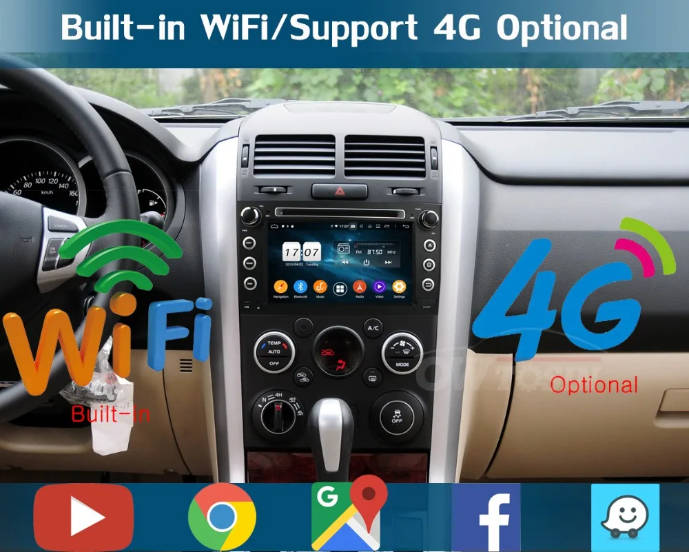 Sale 7"IPS 1920*1080 8Core 4GB RAM+64GB ROM Android 9.0 Car DVD Player For Suzuki Grand Vitara 2005-2013 DSP Radio GPS Parrot BT Adas 9 Sale 7"IPS 1920*1080 8Core 4GB RAM+64GB ROM Android 9.0 Car DVD Player For Suzuki Grand Vitara 2005-2013 DSP Radio GPS Parrot BT Adas 9