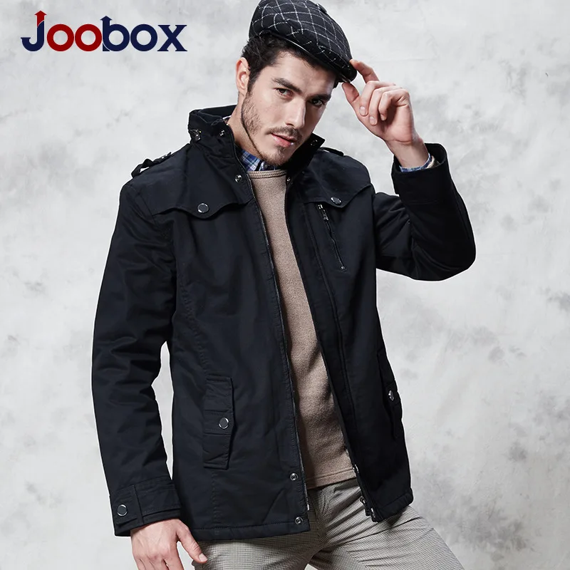 JOOBOX 2018 Новый весна осень куртка с капюшоном брендовая мужская одежда