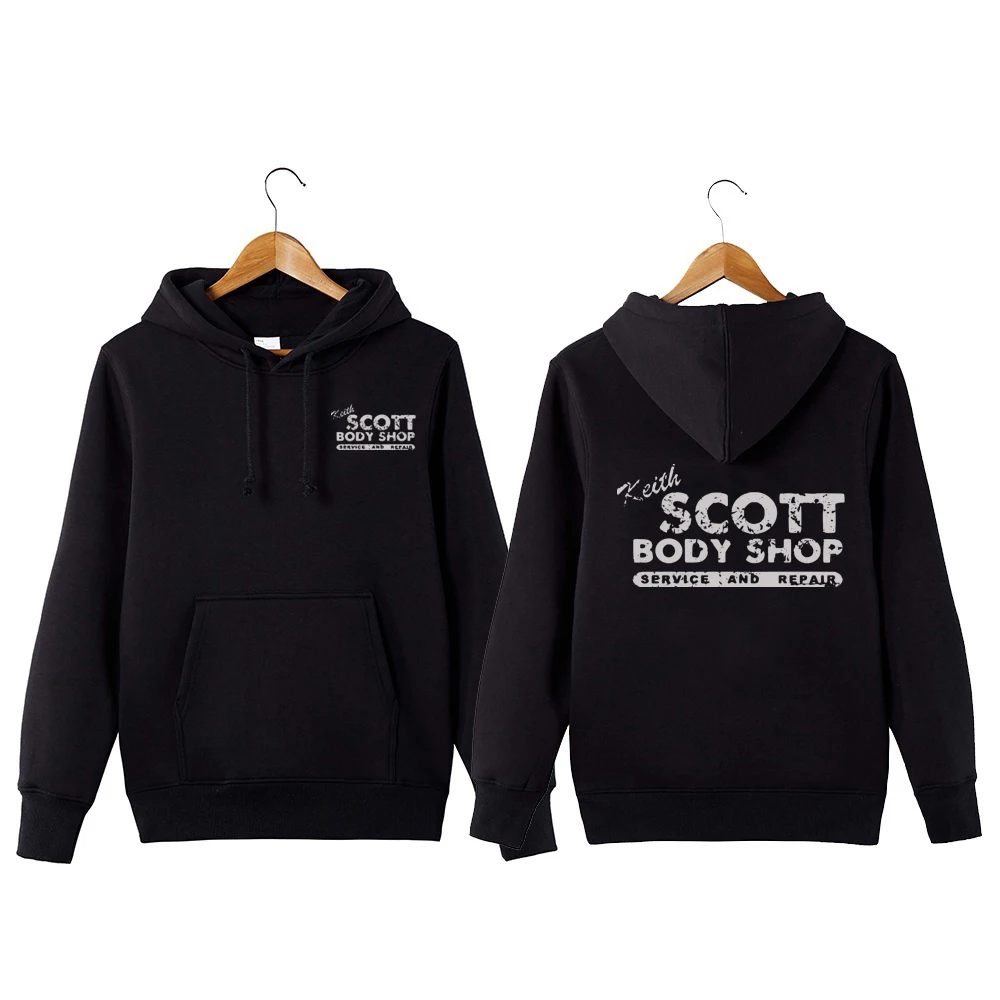 keith scott body shop moletom com capuz lucas