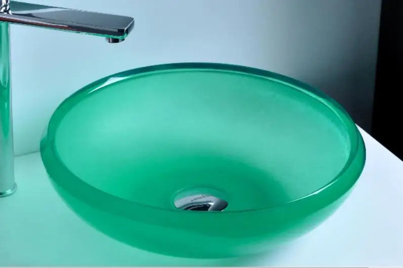 Bagno in resina colorata acylic lavabo lavabo lavabo da appoggio ciotola da  appoggio 38278